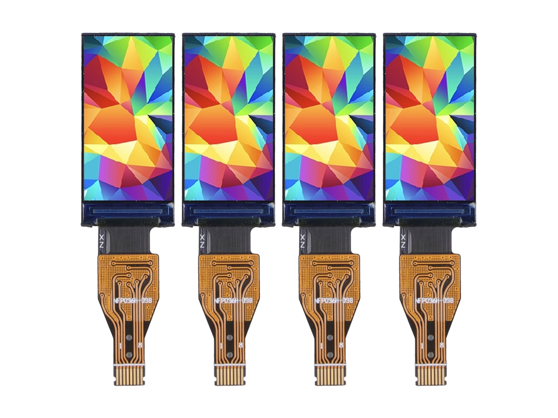 Módulo De Pantalla Ips De 0.96 Pulgadas 80x160 Resolución Interfaz Spi St7735s 4 Piezas