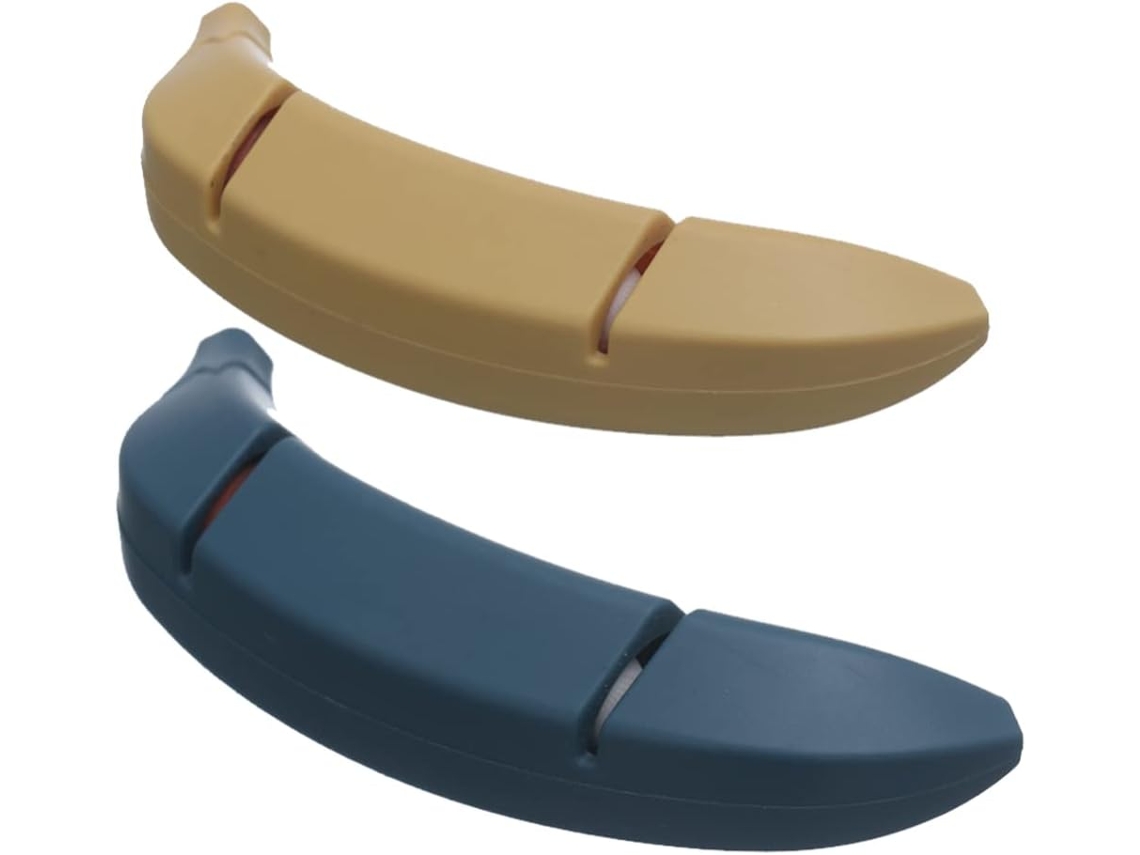 Afilador portátil profesional de 2 piezas, multifuncional con mango ergonómico, herramienta de afilado para cocina, ideal para uso doméstico de Vayotoy