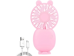 Ventilador De Escritorio Usb Mini Ventilador Portátil Para Refrescar El Aire 3 Velocidades Ajustables