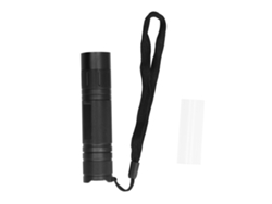 Linterna Uv Led Uv365 Alimentada Por Batería, Detector De Luz Negra Para Identificación Colecciones