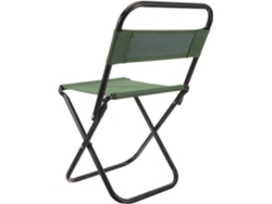 Silla Plegable Compacta Amosfun, Verde, Resistente Ideal Para Acampar Camping