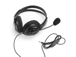 Auriculares Gaming Ligeros De Abs De 3,5 Mm Con Bobina Móvil Para Ps4, Color Negro, Con Embalaje Blanco.