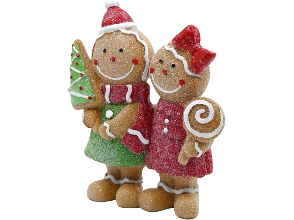 Figura Hombre Jengibre Figuras Pareja Pequeña Navideña Familia Regalo Unisex Hombres Adultos Pie Toda |
