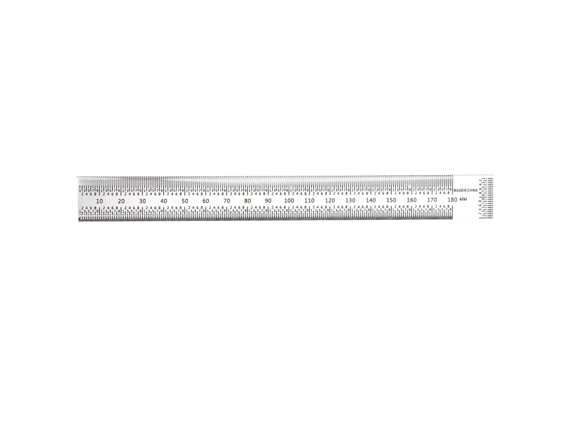 Regla Angular De Acero Aleado De 180 Mm Para Carpintería: Herramienta Precisa Para Marcar Y Medir.