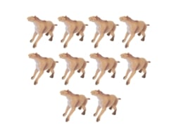 Bjww-10 Peças Modelo Animal Moropus Simulação Educativa Mini Figuras De Animais Moropus Para Crianças