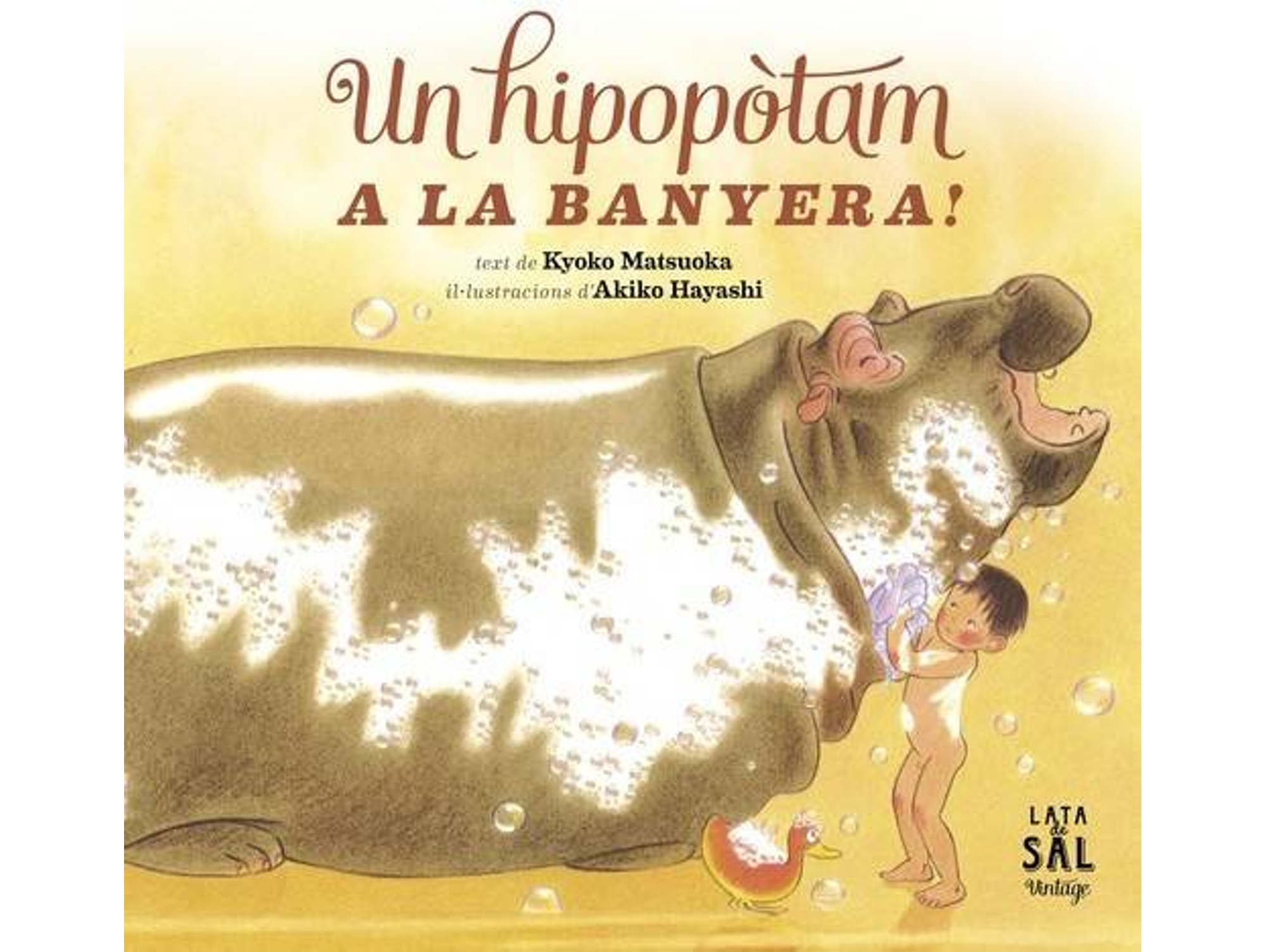 Libro Un hipopótam a la banyera! de Kyoko Matsuoka
