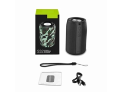 Caixa De Som Bluetooth Portátil Zealot S32 5w Subwoofer Bateria Recarregável 2000mah Indoor Outdoor