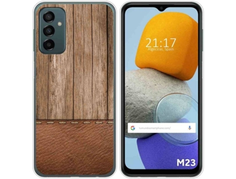 Carcasa para Samsung Galaxy M23 5G TUMUNDOSMARTPHONE Dibujos Madera 09 Multicolor