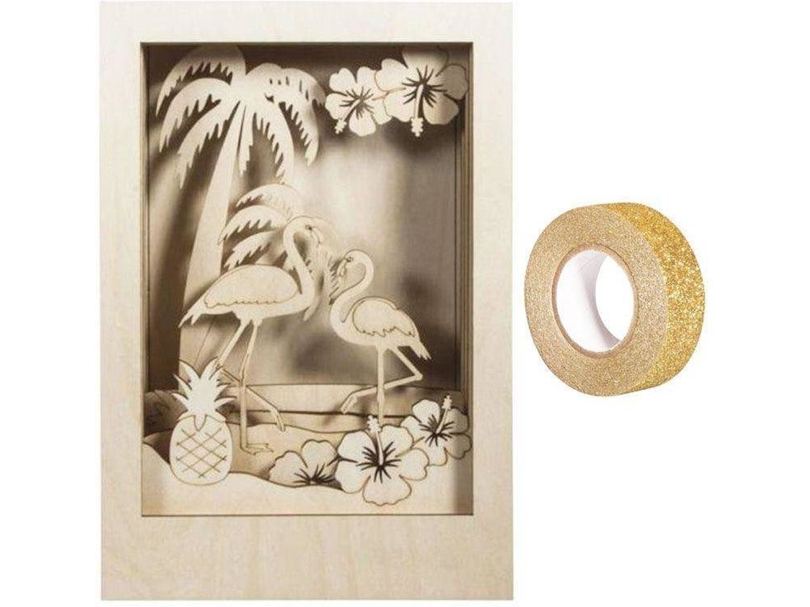 Marco RAYHER (Dorado - Madera - 20x30x6.7 cm)