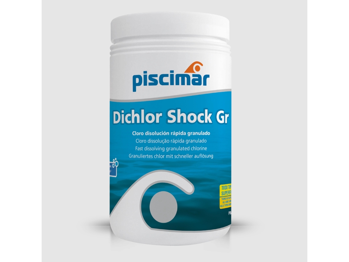 PM-503 DICLORO SHOCK GR (GRANULADO) - Cloro estabilizado 1 KG