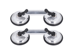 Ventosas de aluminio Primerox con mangueras para vidrio y cabello, 100 kg