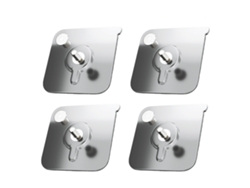 4 ganchos autoadhesivos para colgar en la pared, toallero, percha para baño y dormitorio.