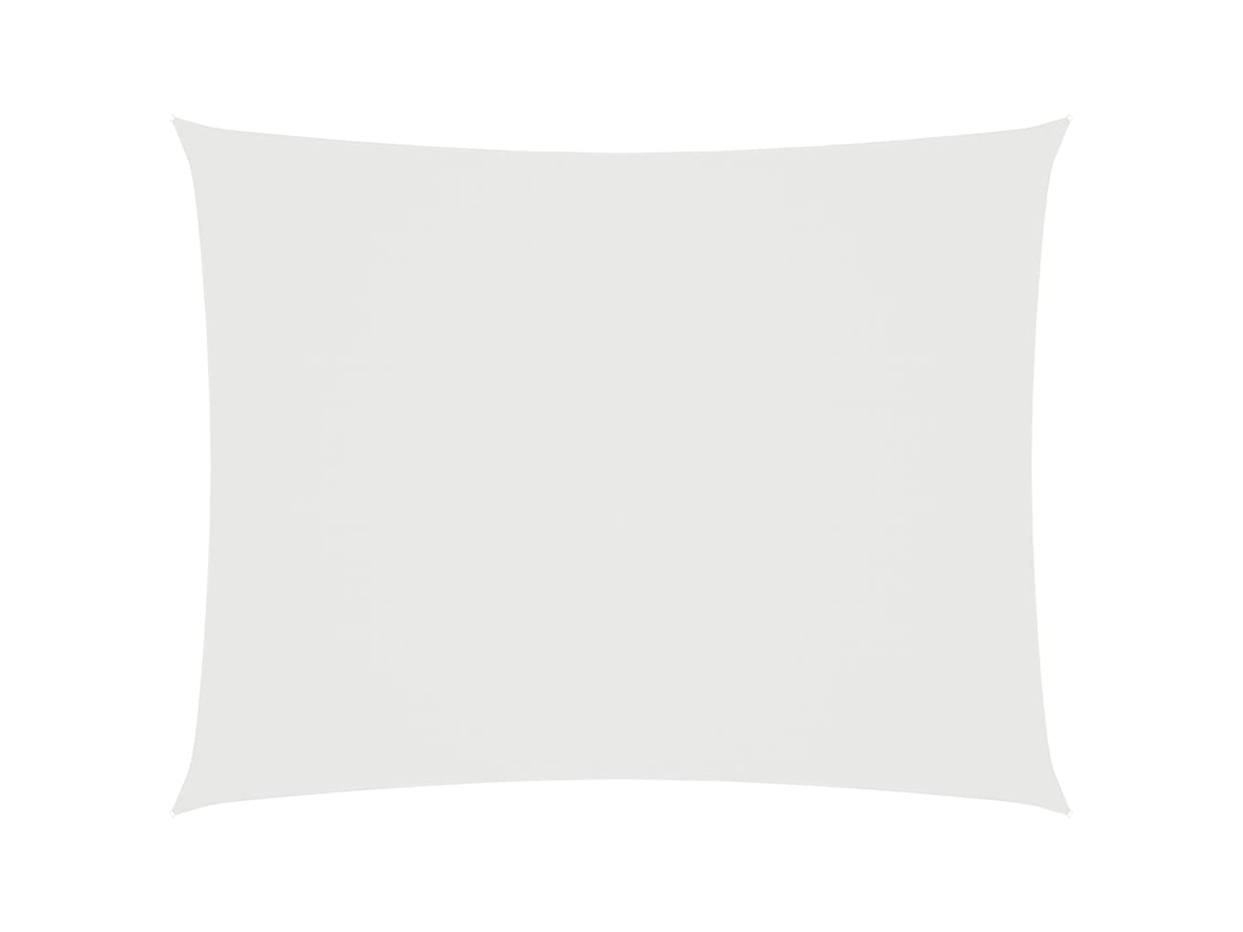 Parasol rectangular de tela Oxford blanca 3x5 m MAISON EXCLUSIVE
