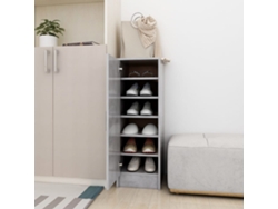 Zapatero LOVELY HOME en Contrachapado Gris-Cemento (32X35X92 cm)
