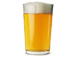 Juego de 6 vasos de cerveza de 591 ml (20 oz), con marcado CE, fabricados en vidrio templado resistente y con un diseño clásico.