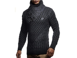 2026-jersey De Punto Slim De Manga Larga Para Hombre Con Cuello De Tortuga Casual Pullover Tops