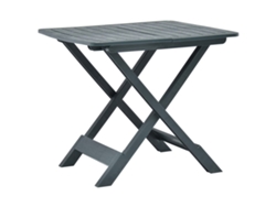 Mesa de jardín plegable de plástico verde (79 x 72 x 70 cm) DKD HOME DECOR