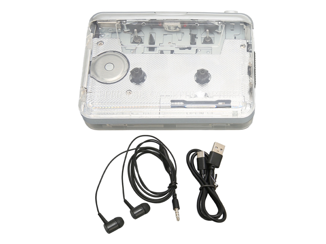 Reprodutor de Cassetes Portátil com Rádio Fm LAXISCREED