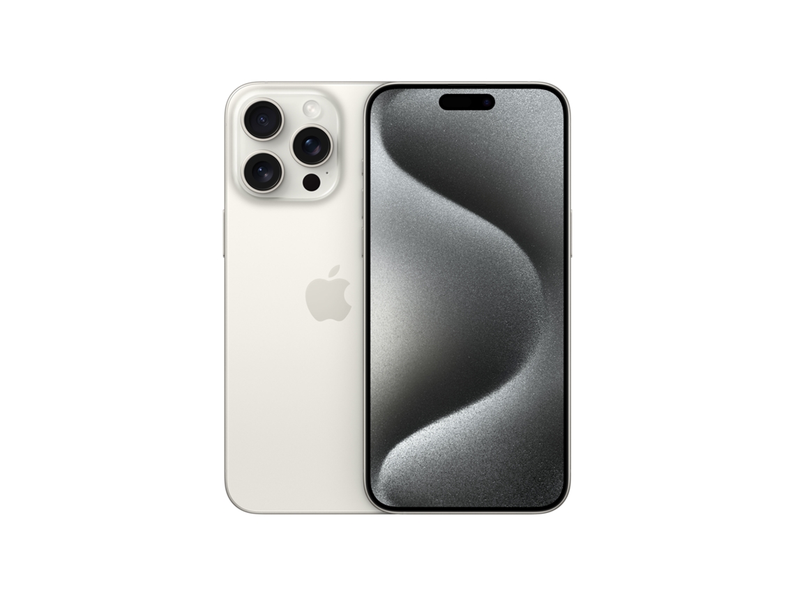 Smartphone Iphone 15 Pro Max 256 Gb Blanco Reacondicionado Como Nuevo