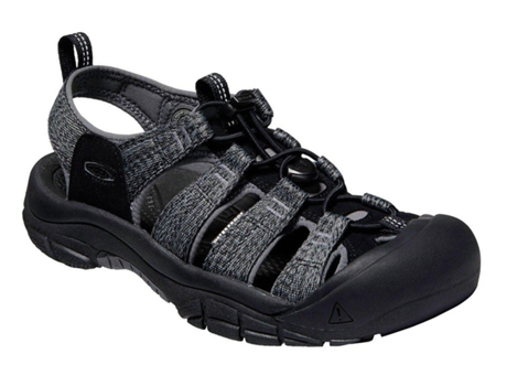 Sandálias para Hombre KEEN Newport H2 Negro para Montaña (EU 42 1 / 2)