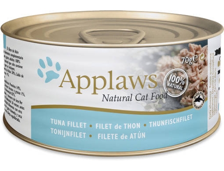 Pienso para Gatos APPLAWS 165037 (24x70 g - Húmedo - Sabor: Atún)
