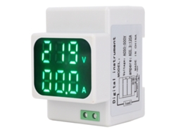 Medidor Digital De Voltaje Y Corriente Alterna De 0,3 A 120 A Con Pantalla Led De 0,56 Pulgadas