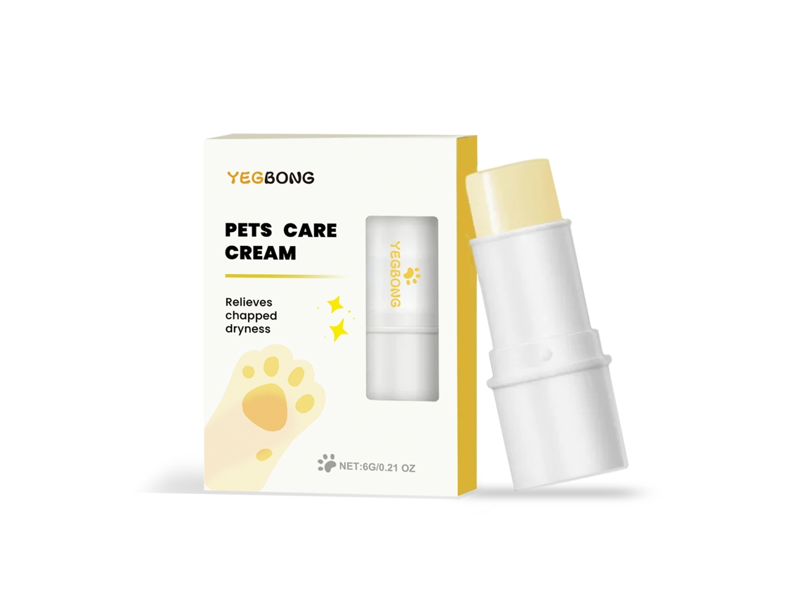 Crema en barra para pies de mascotas