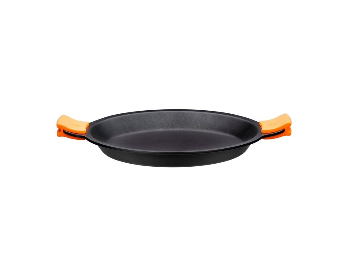 BRA Efficient - Paellera 32 cm Antiadherente con Asas. Inducción y Horno