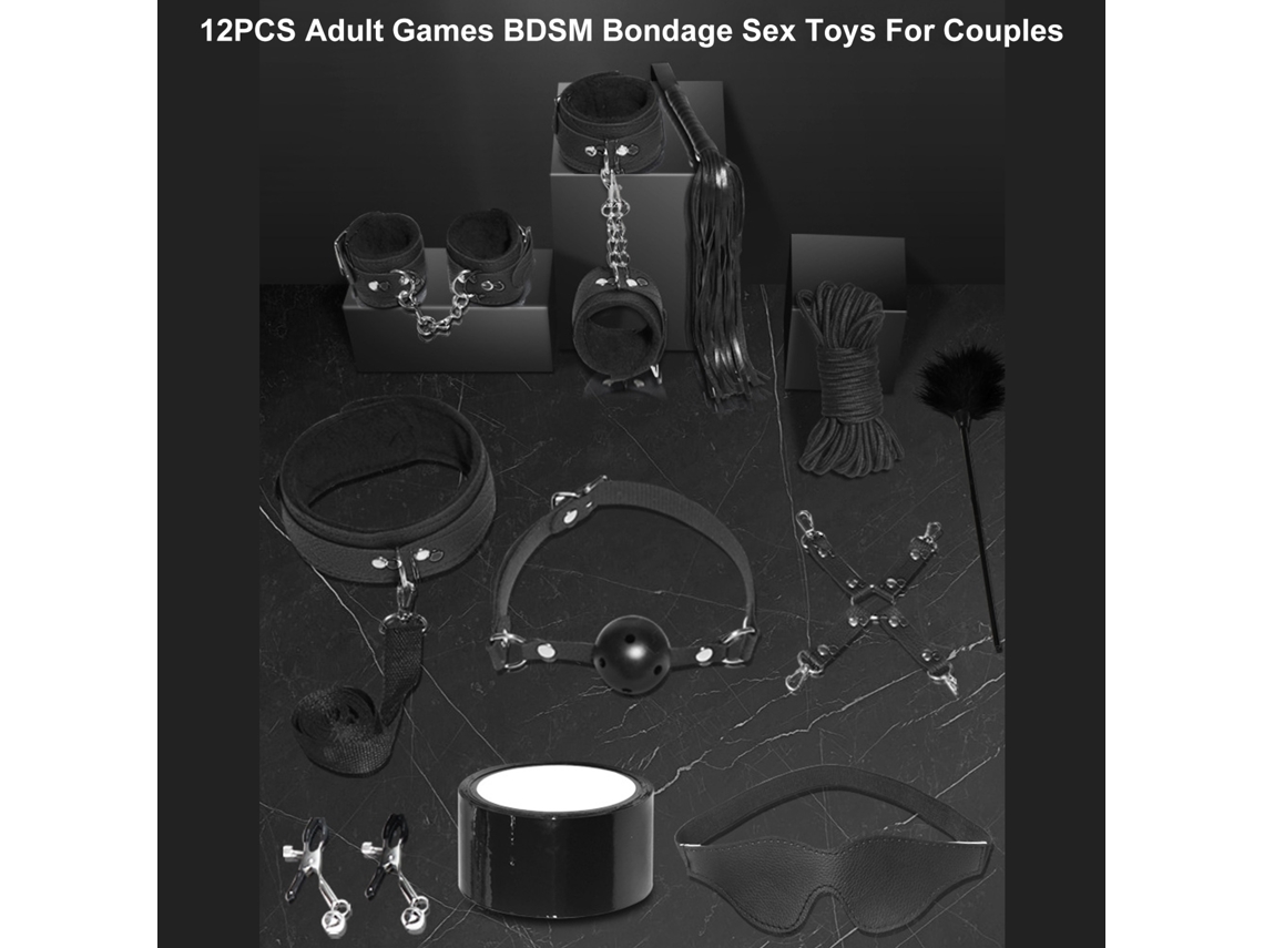 Juegos Adultos Bdsm Herramientas De Esclavitud Juguetes Sexo Parejas 12pcs
