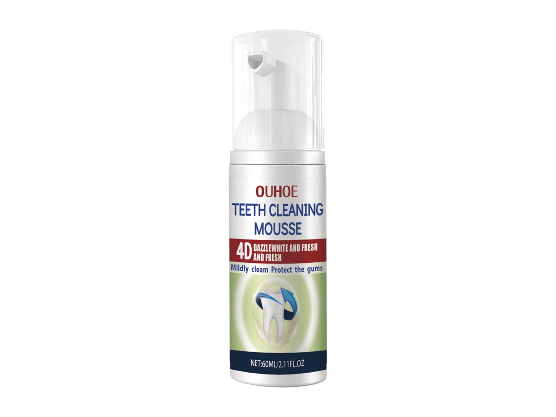 Mousse blanqueadora dental anticaries Ouhoe