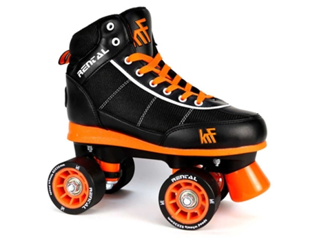 Patins 4 Rodas F Roller Rental Sr Laranja Eu 35Krf