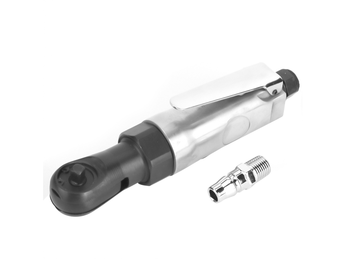Mini Llave Neumática Para Ratas Con Manguera Recta De 1/4 De Pulgada Y Conector Roscado De Cabeza Cuadrada.