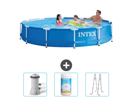 Piscina Tubular INTEX 28210NP-CB84 (6503 L - 366x76cm)