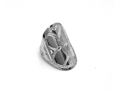 Anillo BIJOUCOLOR Tuareg (Plata - Plateado - 57 cm)