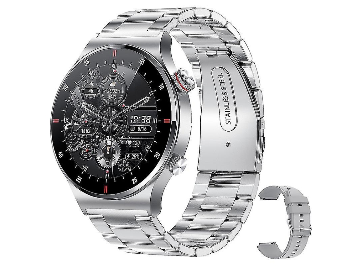 Smartwatch para hombre con Bluetooth, llamadas, ECG y PPG, monitorización de salud, Smartwatch España Ly Ebike