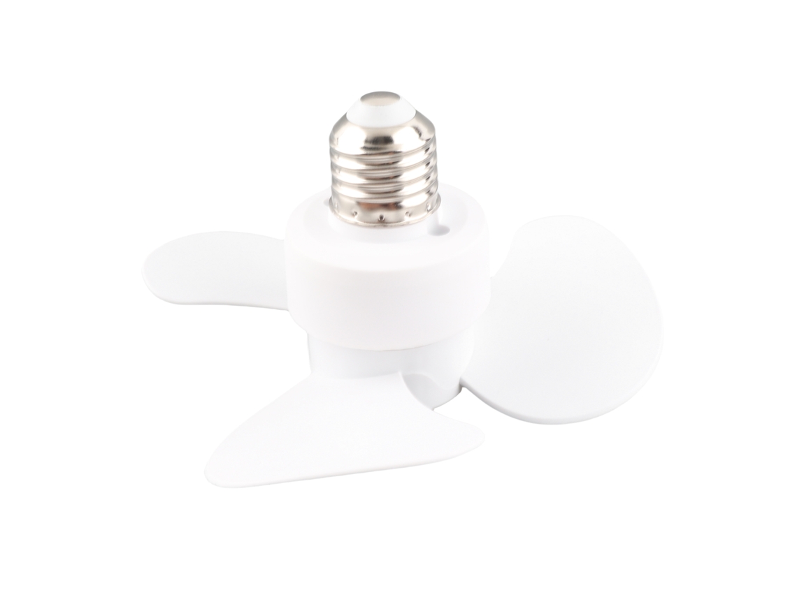 Mini ventilador de techo silencioso E27 E26 de 85-265 V para dormitorios y oficinas.