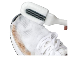 2026-escoba Profesional Para Limpiar Zapatos, Mango Largo Multifuncional Cepillo Limpiador Zapatos (blanco)