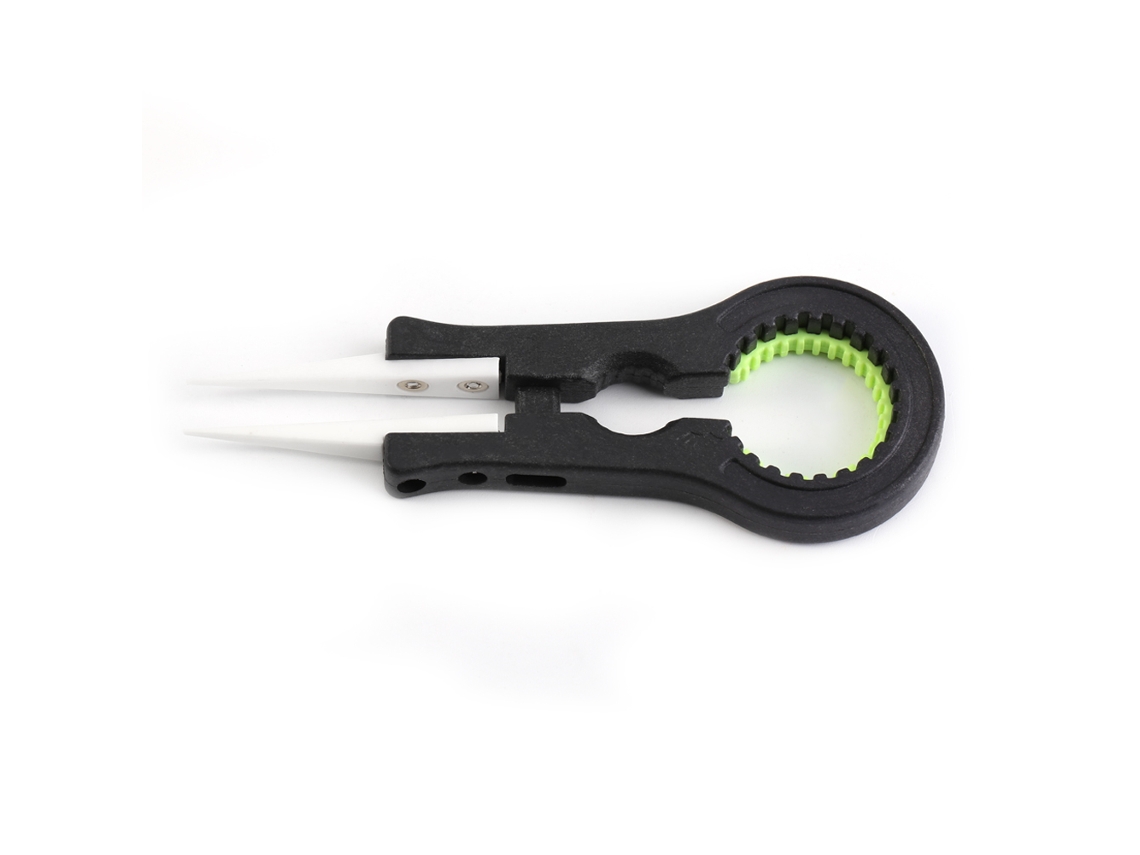 Pinza Cerámica Multifuncional Resistente Ao Calor Antiestática Twizer V3 Para Atomizador (preto)