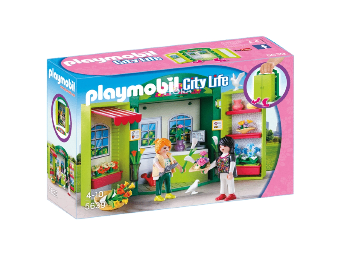 PLAYMOBIL City Life: Floristería Caso 5639 (Edad Mínima: 4)