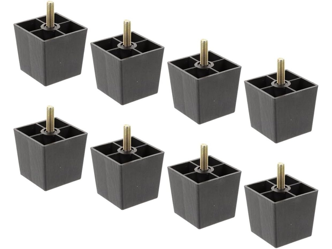 Patas Patas 8 Repuesto Muebles Piezas Metálicas Madera