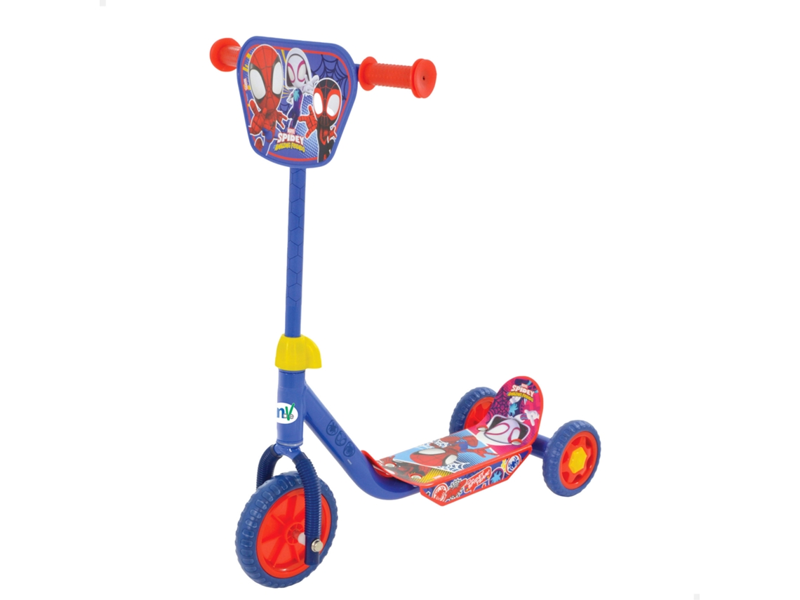 Spidey Patinete 3 Ruedas 58x36x65-70 Cm Máx. 20 Kg 3 Años