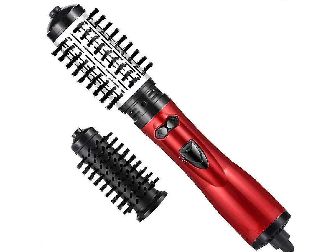 Cepillo secador de pelo 3 en 1: secador giratorio, cepillo alisador y cepillo de aire caliente para peinar el cabello. TAISHENGDA