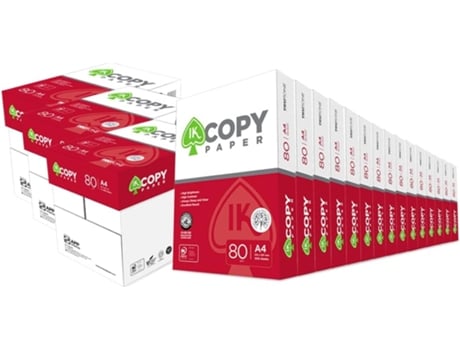Folios Marca Copy Paper 3 Cajas con 15 paquetes de 500 hojas (7.500 folios) DIN A4 y 80 grs Paquetes para Oficina, Hogar COM-FORT HOUSE