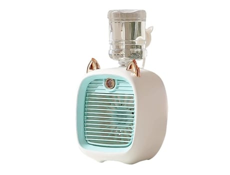 TURMIN Fans305 Ventilador Portátil 3 Velocidades Nano Spray 2400 Mah Azul
