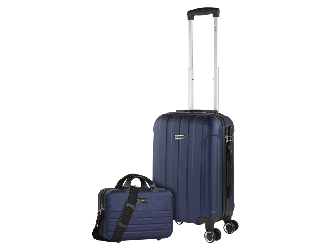 Maleta Abs Pequeña ITACA Havel marino (37X55x20 Cm - 37L)