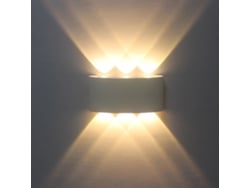 2026-lámpara De Pared Moderna Led 85-265v, Fija Arriba/abajo, Iluminación Interior Para Dormitorio, Balcón, Pasillo, Escaleras