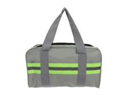 Bolsa De Herramientas Oxford De Boca Ancha Con Tira Reflectante, Gran Capacidad De 16 Pulgadas, Para Electricistas.