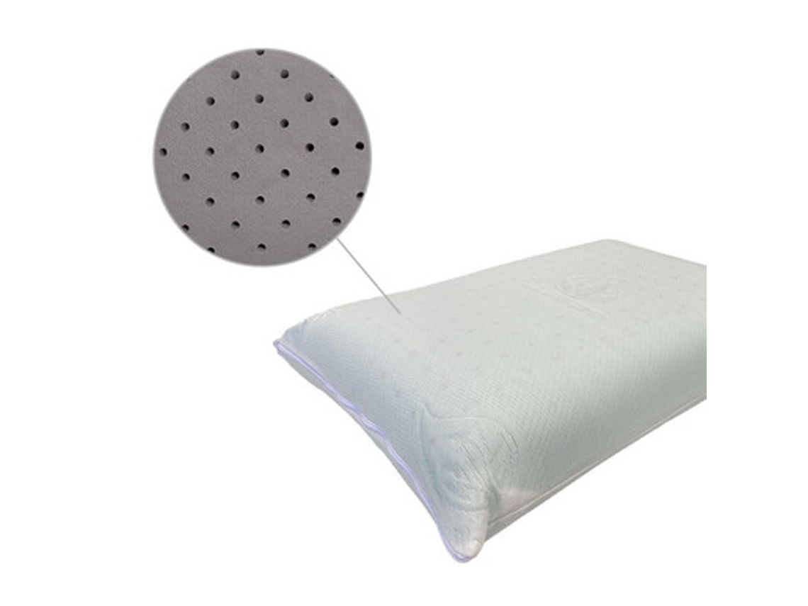 Almohada Visco Carbono Perfurada Talla Altura 12 Cm