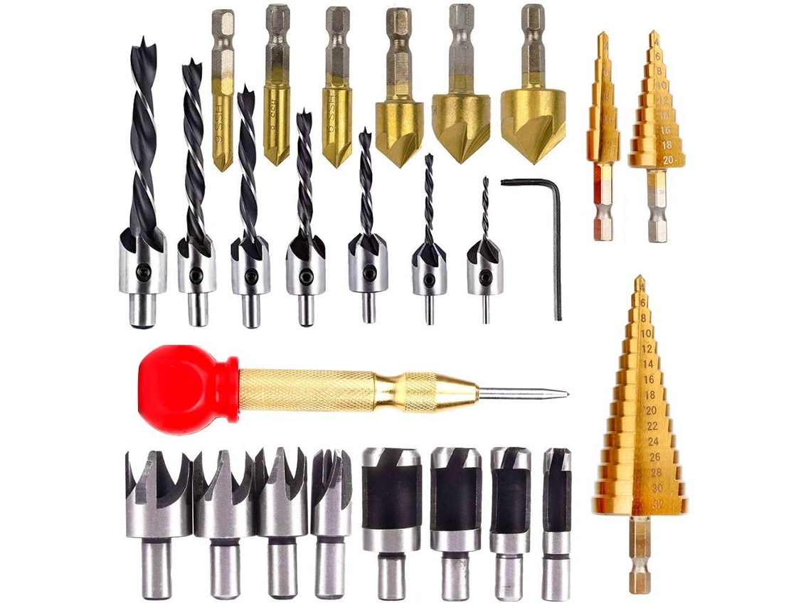 Juego de 26 brocas para carpintería Cxc