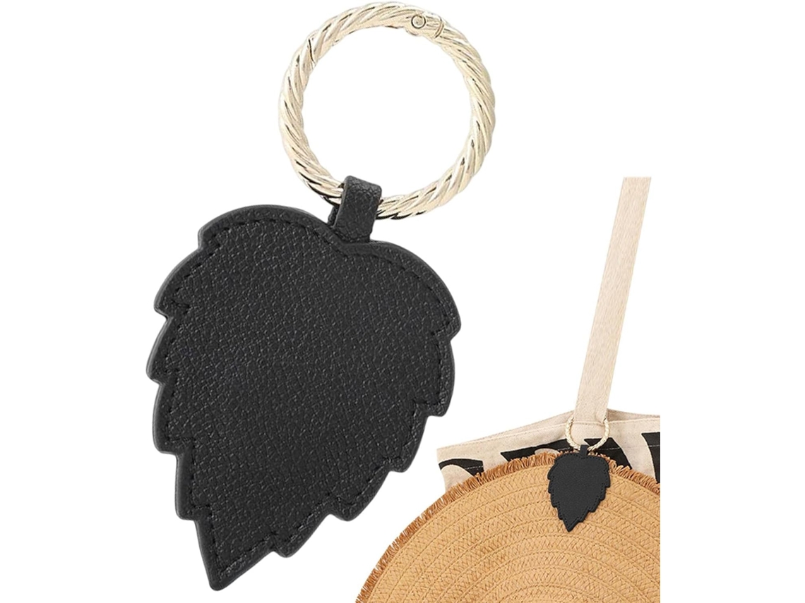 Magnético Sombrero Bolso Naranja Negro Marrón Cuero Viajes Accesorios Viaje Libre Hombres Mujeres Clip Al Aire